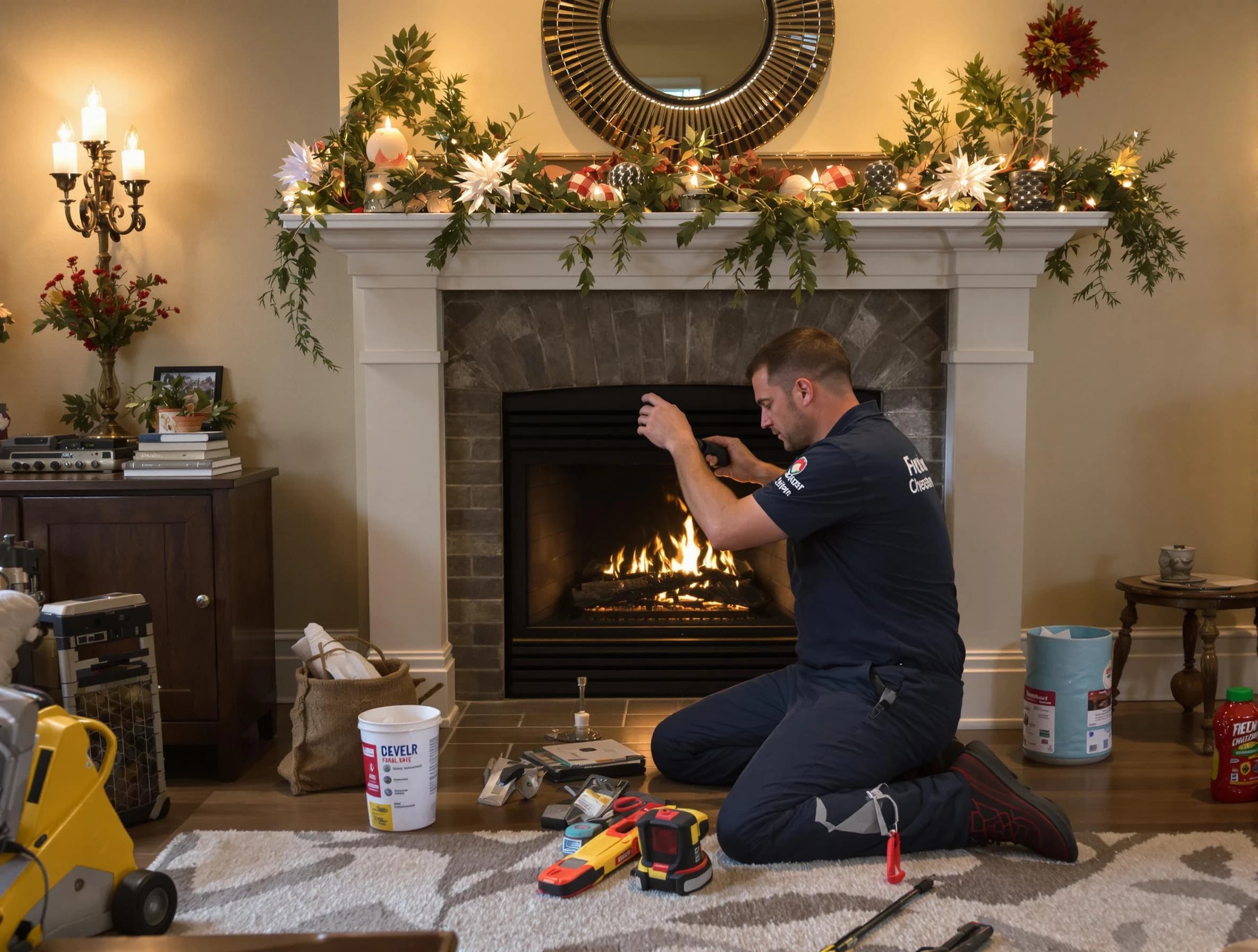 Sandy Springs Chimney Sweep offering fireplace maintenance services in Sandy Springs, GA