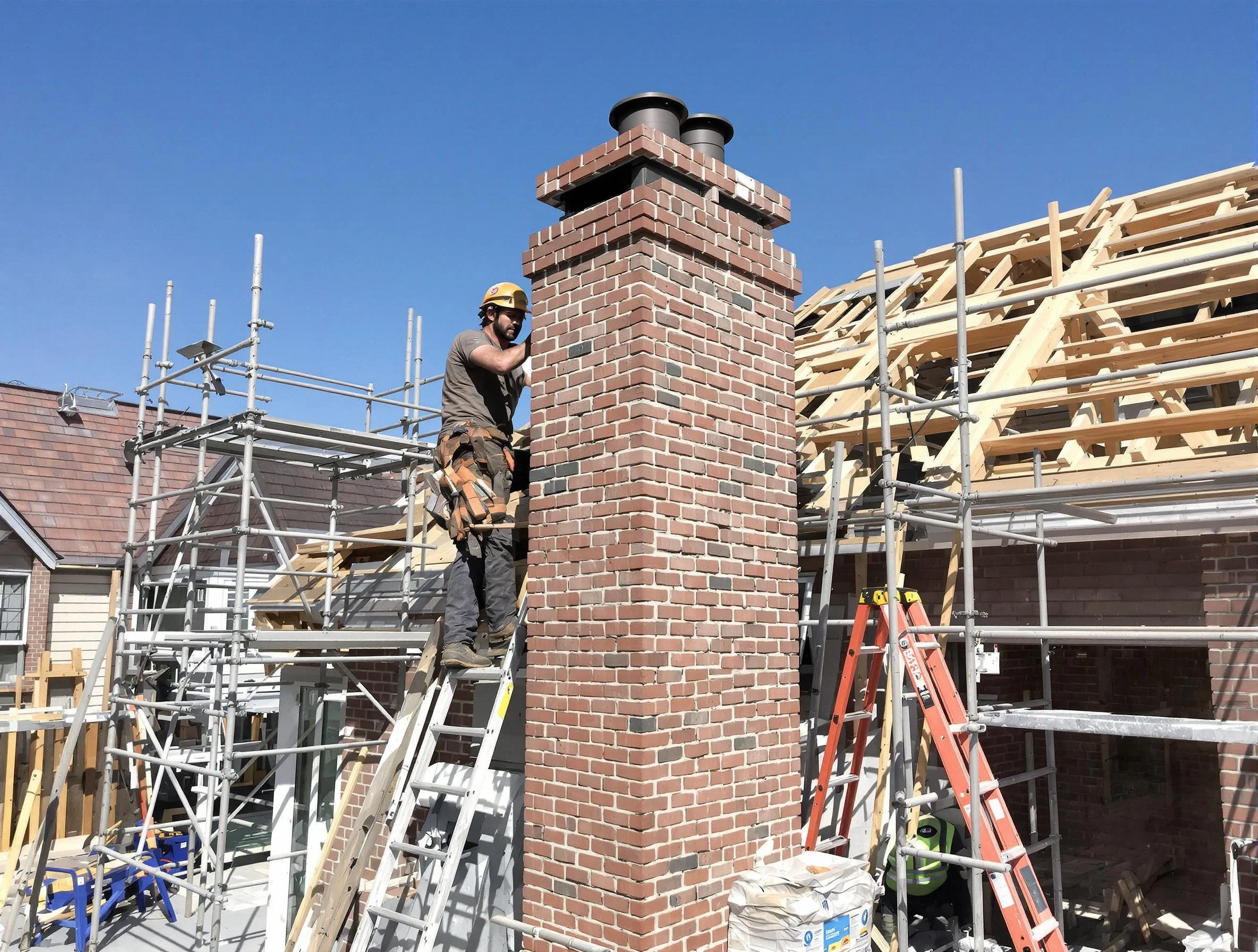 New chimney installation completed by Sandy Springs Chimney Sweep in Sandy Springs, GA
